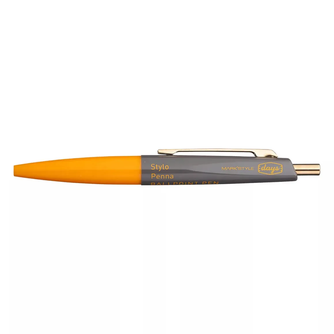 Days Mini Ballpoint Pen in Orange / Cacao by Anterique X Marks Inc.