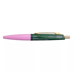 Days Mini Ballpoint Pen in Pink / Green by Anterique X Marks Inc.
