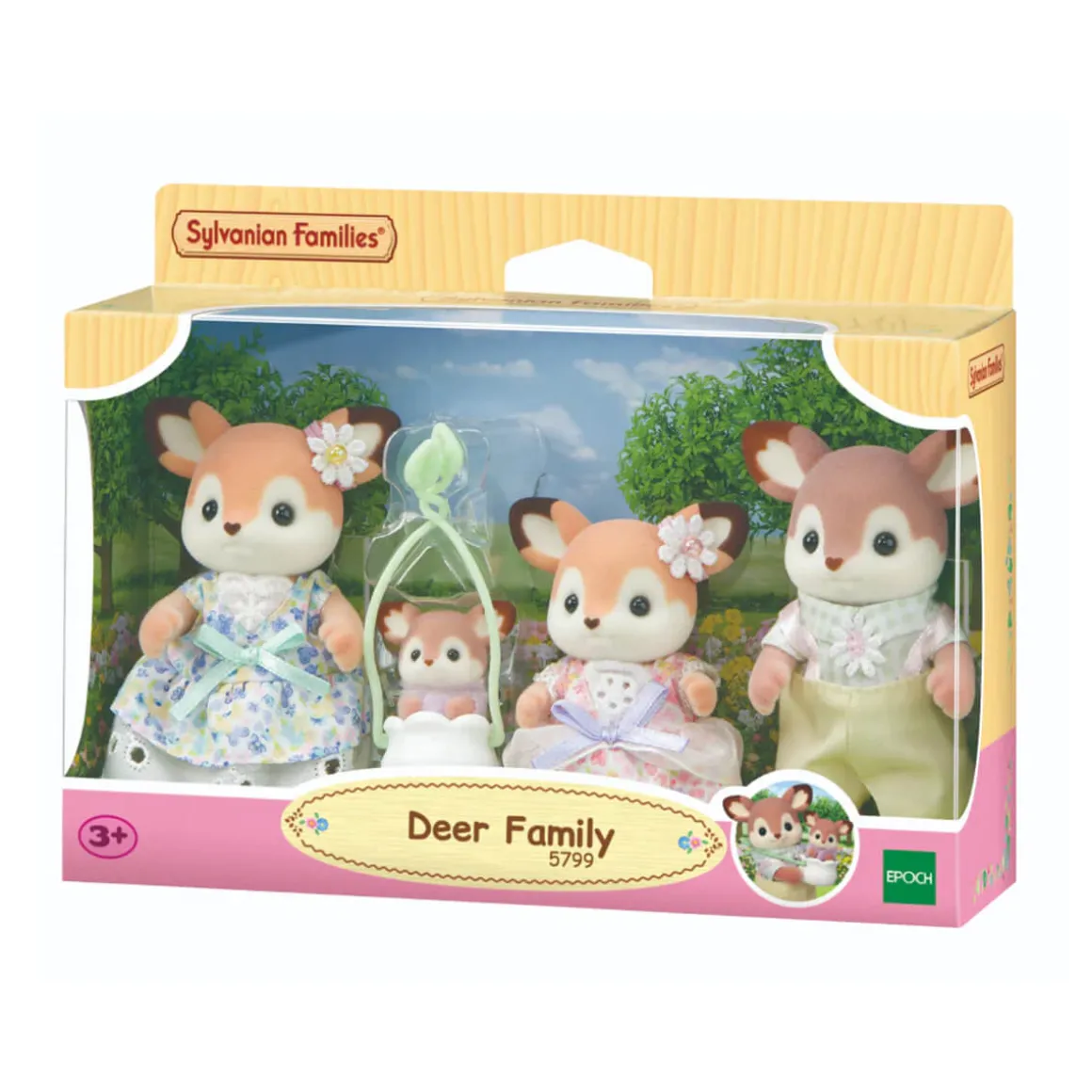 Deer Family by Sylvanian Families