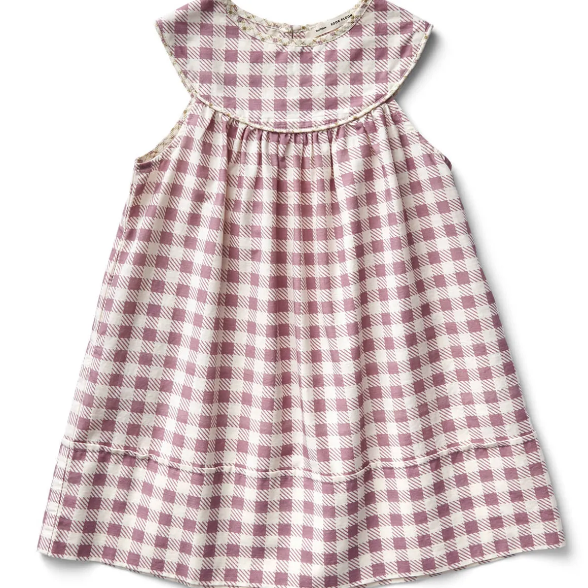 Delilah Dress in Gingham Print / Zinnia by Soor Ploom