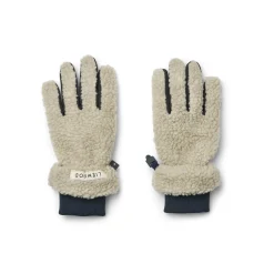 Demi Pile Gloves in Mist / Classic Navy by Liewood