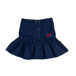 Denim Puff Skirt by Wynken - Last Ones In Stock - 4-8 Years