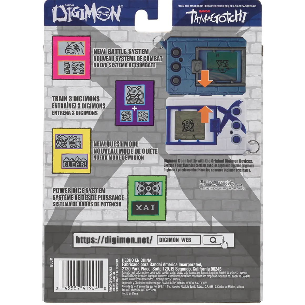Digimon X in Green and Blue by Bandai