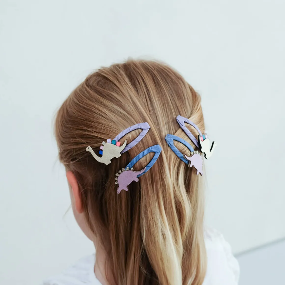 Dino Clic Clac Hair Clips by Mimi & Lula