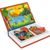 Dinosaurs Magneti Book by Janod