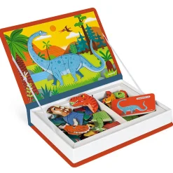 Dinosaurs Magneti Book by Janod
