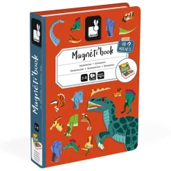 Dinosaurs Magneti Book by Janod