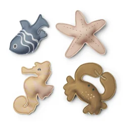 Dion Sea Creature Diving Toys (Set of 4) by Liewood