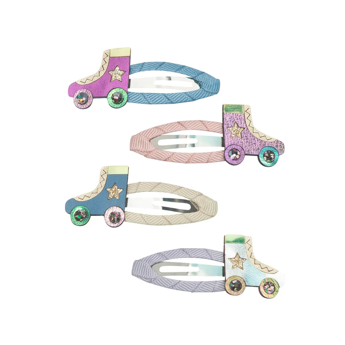 Disco Rollerskates Hair Clips by Mimi & Lula