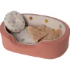 Dog Basket in Coral by Maileg