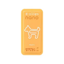 Dog D-Clip Nano Paperclips by Midori