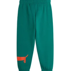 Dog Sweatpants in Green by Mini Rodini