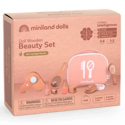 Doll Wooden Beauty Set by Miniland