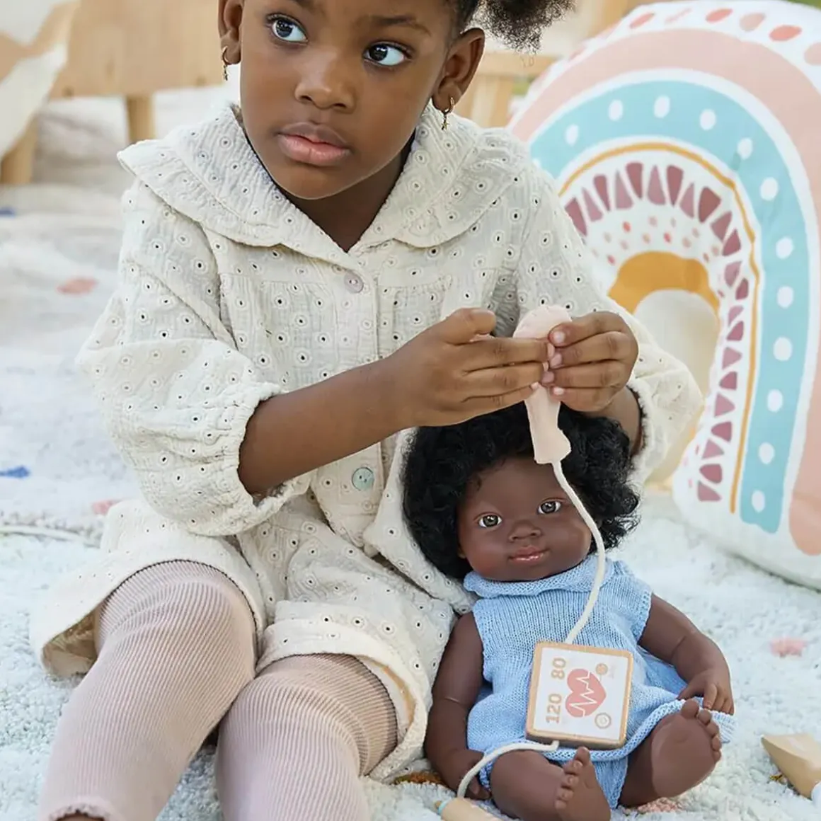 Doll Wooden Doctor Set by Miniland