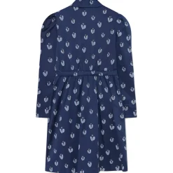 Dolphin Kids Dress in Blue Clowns by The Animals Observatory - Last One In Stock - 3 Years