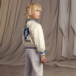 Dolphins Baseball Jacket by Mini Rodini - Last One In Stock - 140/146 (9-11 Years)