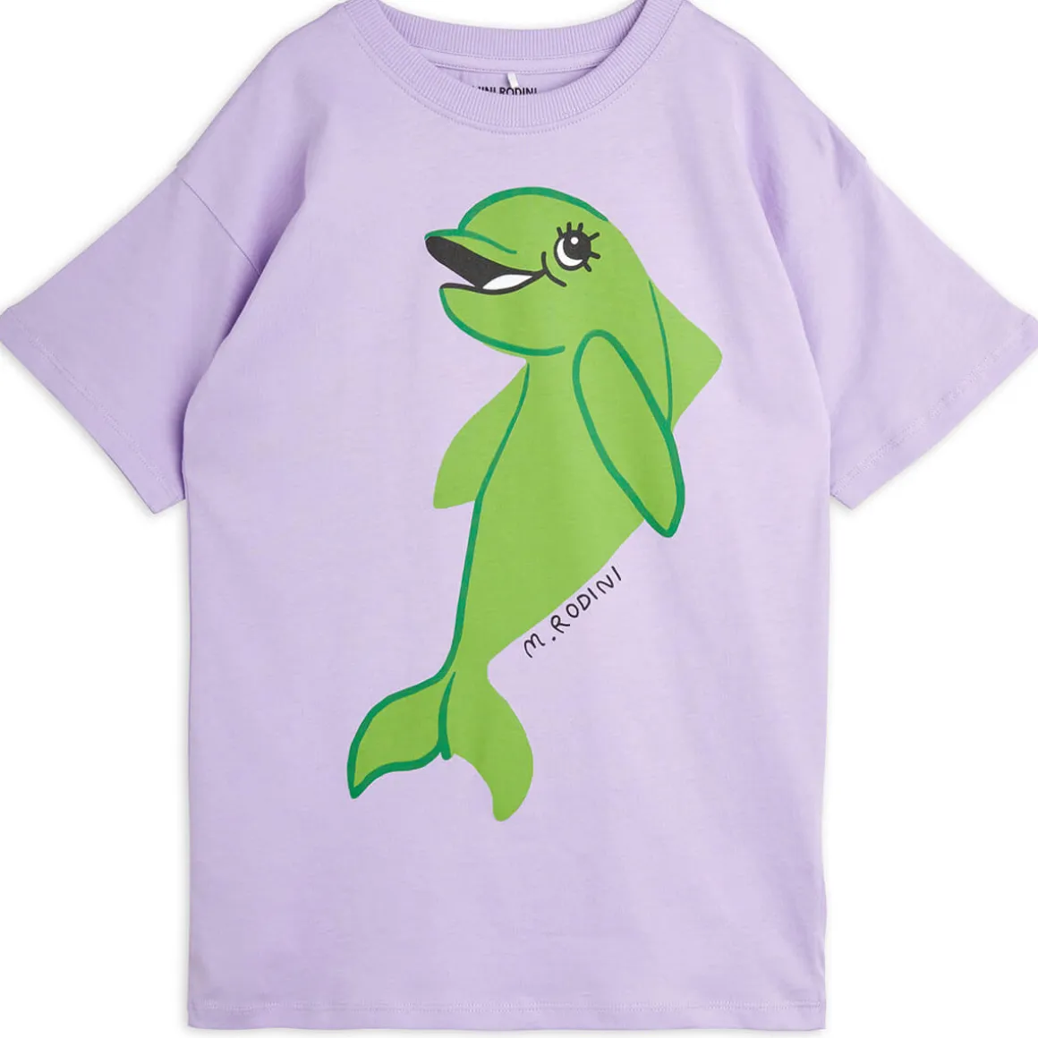 Dolphin Short Sleeve Dress by Mini Rodini