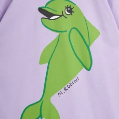 Dolphin Short Sleeve Dress by Mini Rodini