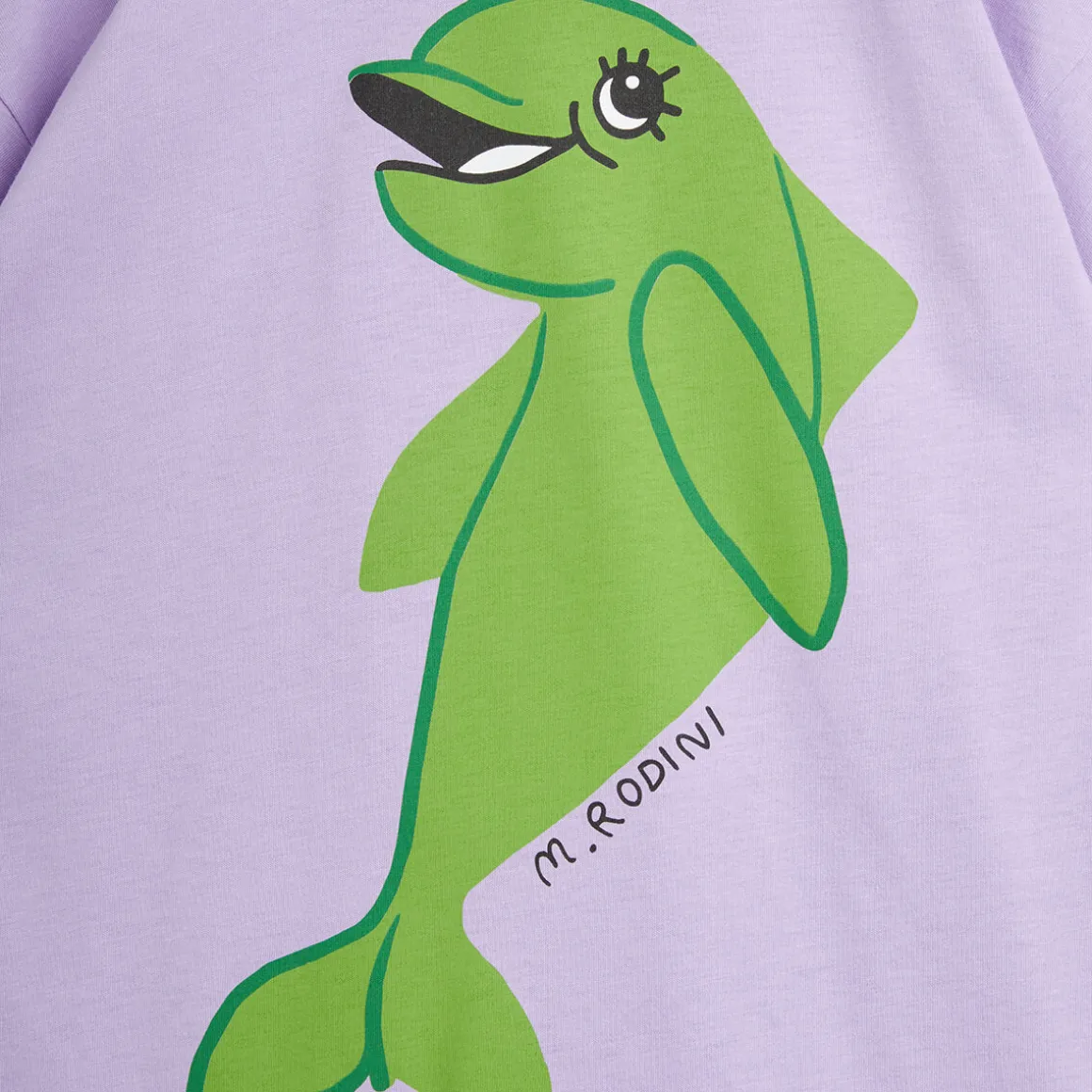 Dolphin Short Sleeve Dress by Mini Rodini