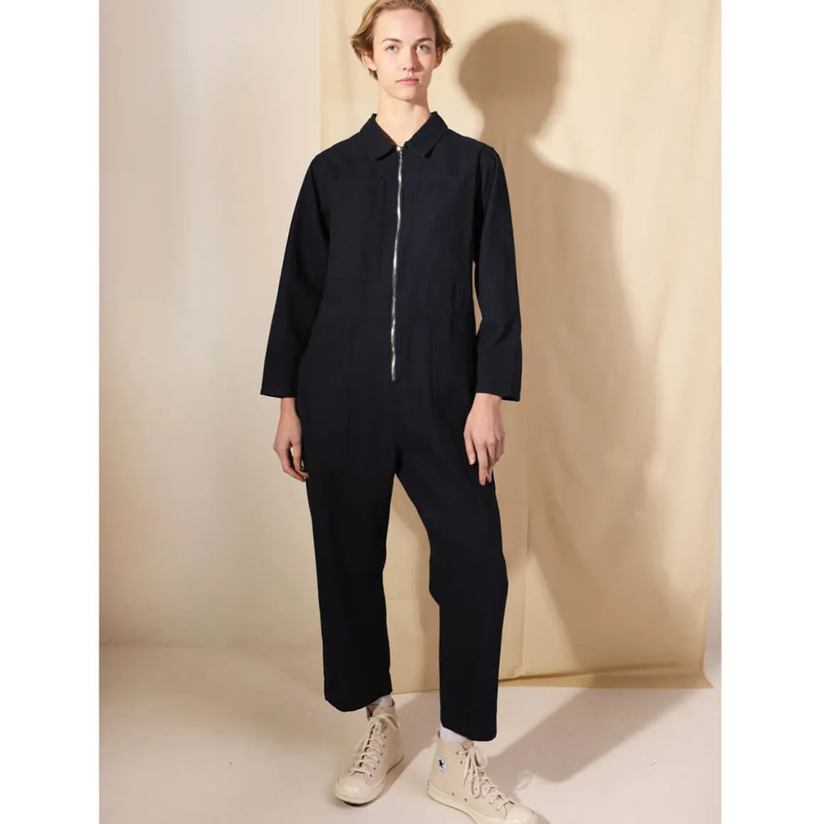 Dominic Boilersuit in Navy by L.F.Markey - Last One In Stock - UK 12
