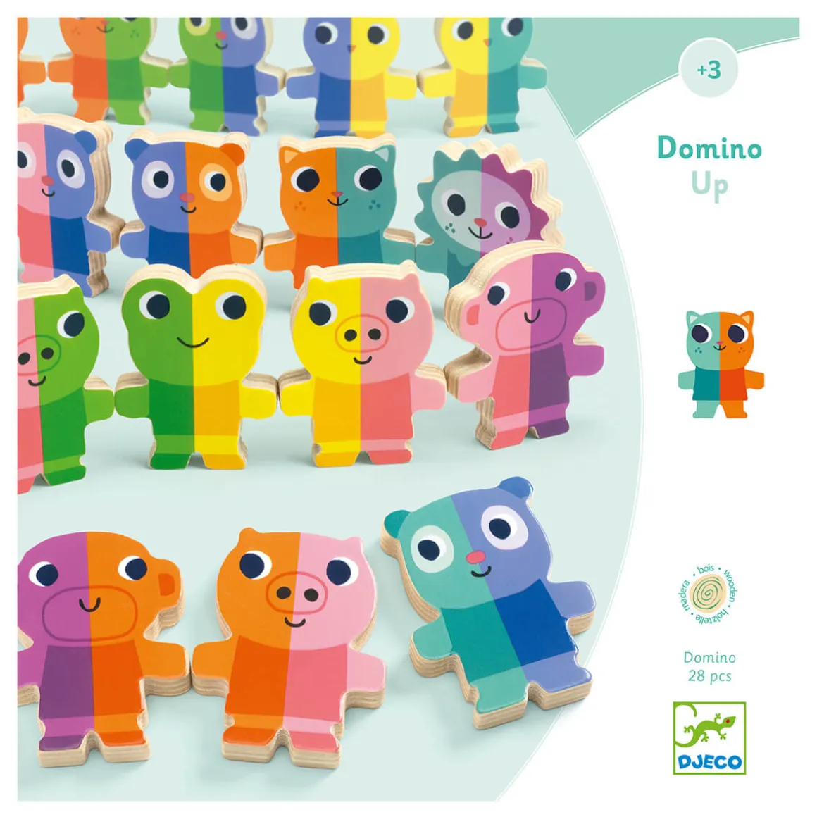 Domino Up Animal Dominoes by Djeco