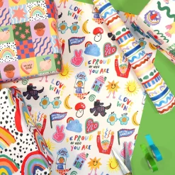 Doodles Gift Wrap by Eleanor Bowmer