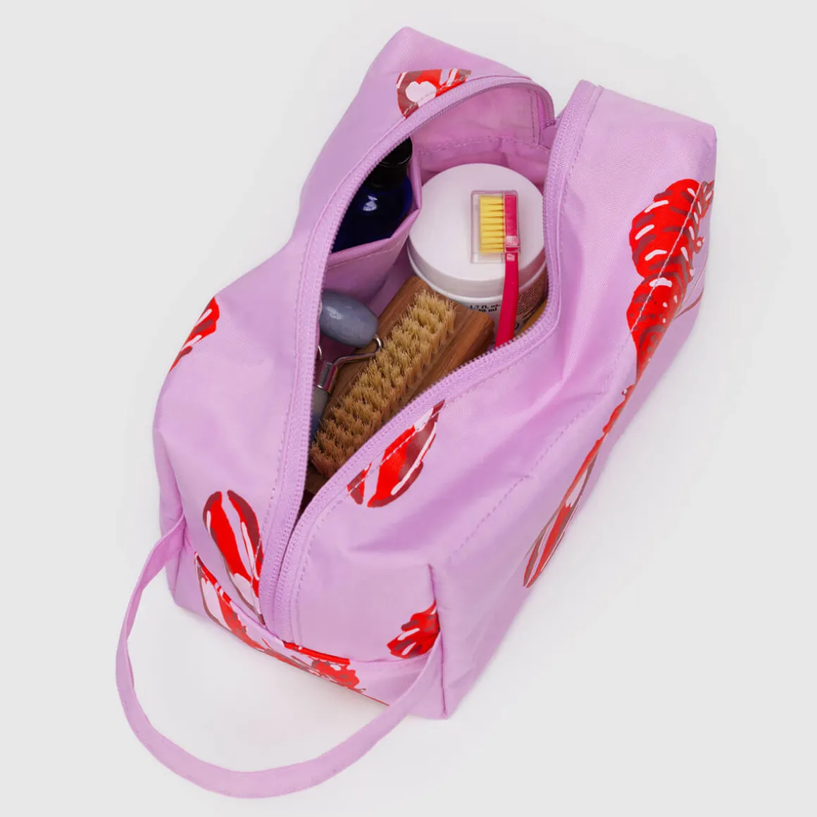Dopp Kit in Pink Lobster by Baggu