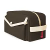 Dopp Pack Toiletry Bag in Khaki by YKRA