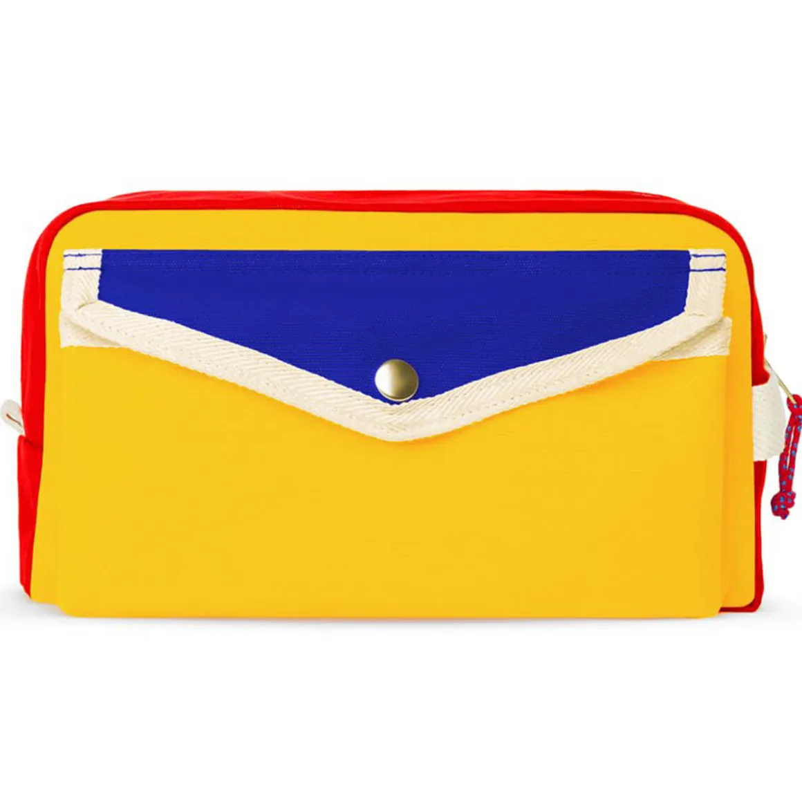 Dopp Pack Toiletry Bag in Tricolor by YKRA