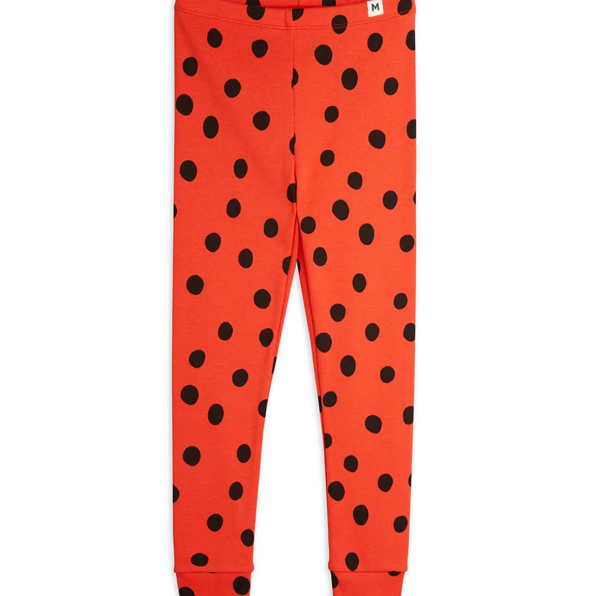 Dots AOP Leggings in Red by Mini Rodini