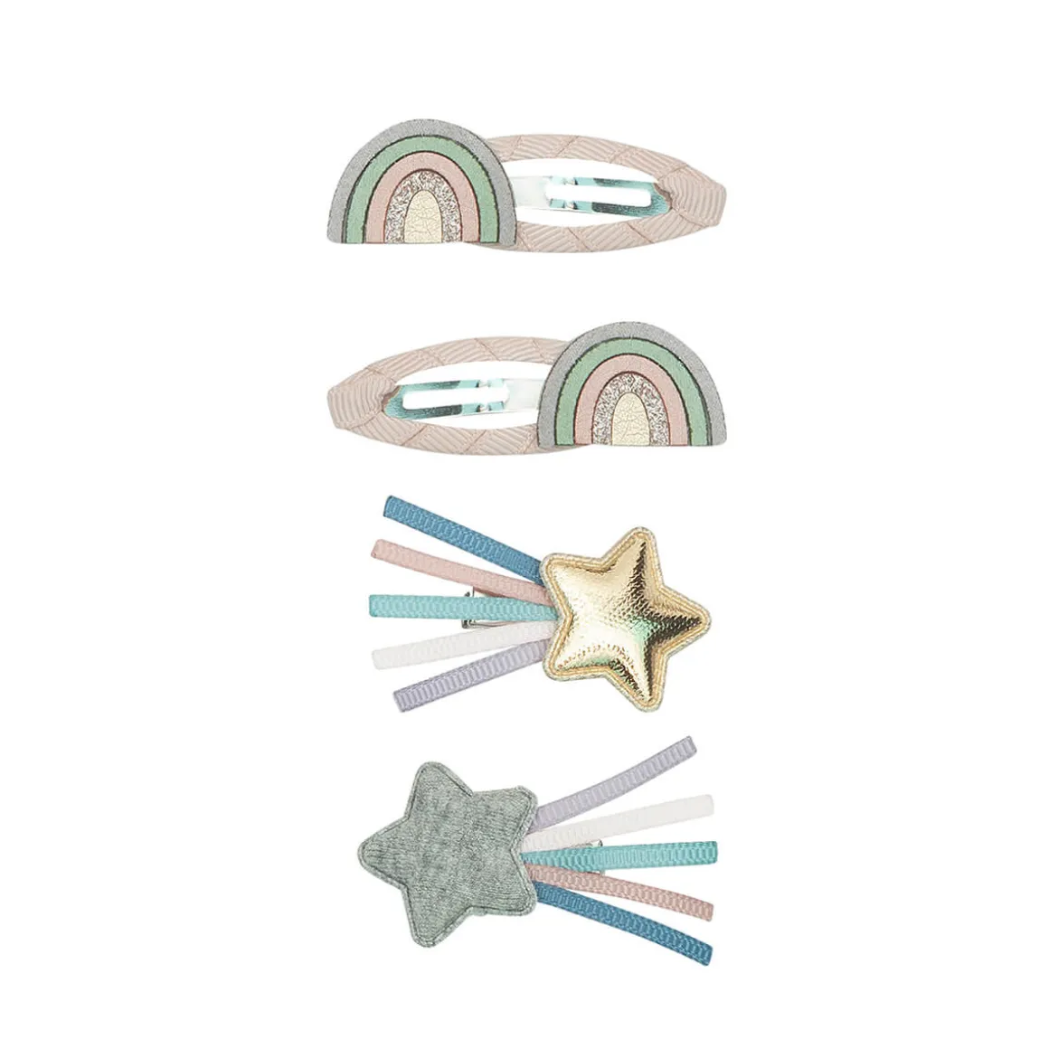 Dreamer Over The Rainbow Hair Clip Set by Mimi & Lula