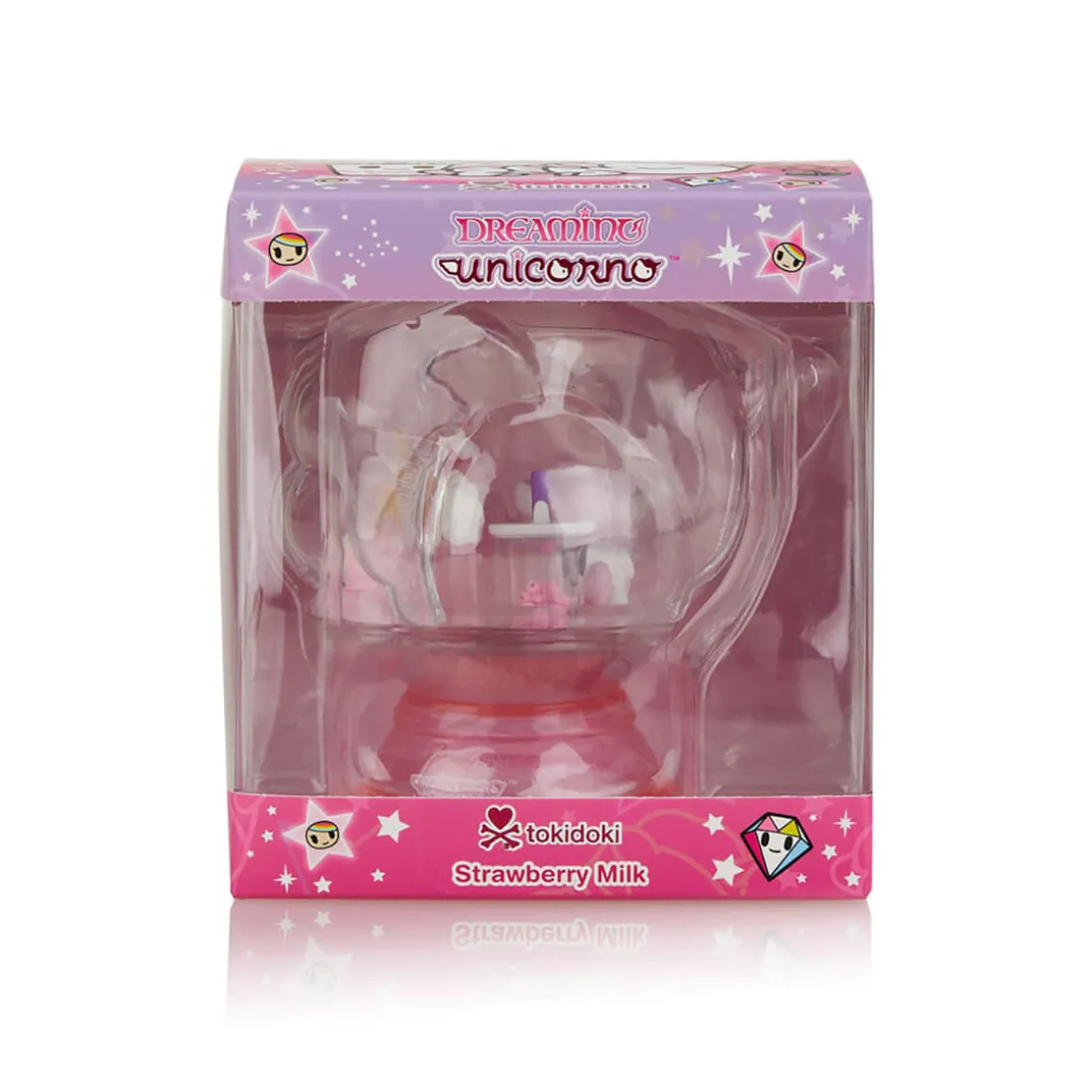Dreaming Strawberry Milk Unicorno Figure (Limited Edition) by Tokidoki