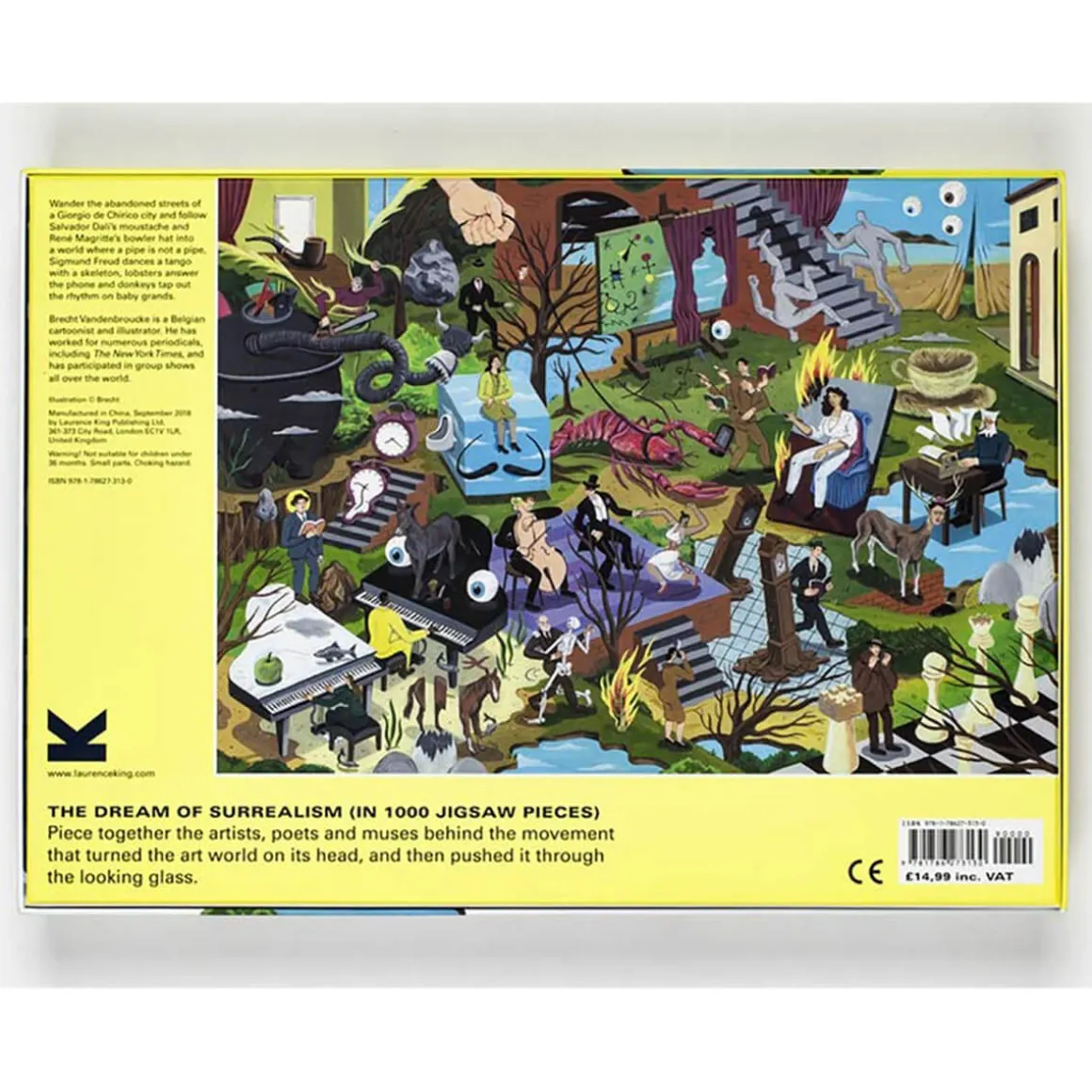 Dream of Surrealism 1000 Piece Jigsaw Puzzle by Brecht Vandenbroucke