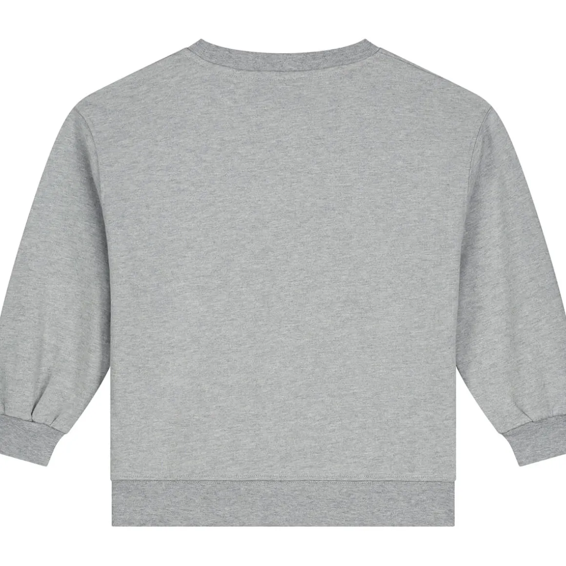 Dropped Shoulder Sweater in Grey Melange by Gray Label