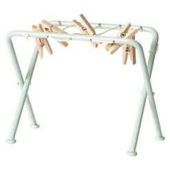 Drying Rack With Pegs in Mint by Maileg