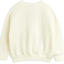 Ducks Embroidered Sweatshirt in Off White by Mini Rodini