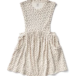 Dunes Dress in Horse Print Morel by Soor Ploom - Last Ones In Stock - 10-12 Years
