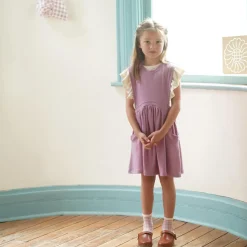 Dunes Dress in Zinnia Pointelle by Soor Ploom
