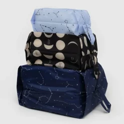 3D Zip Pouch Set in Night Sky by Baggu