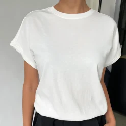 Ease Tee in Vintage White by Le Bon Shoppe