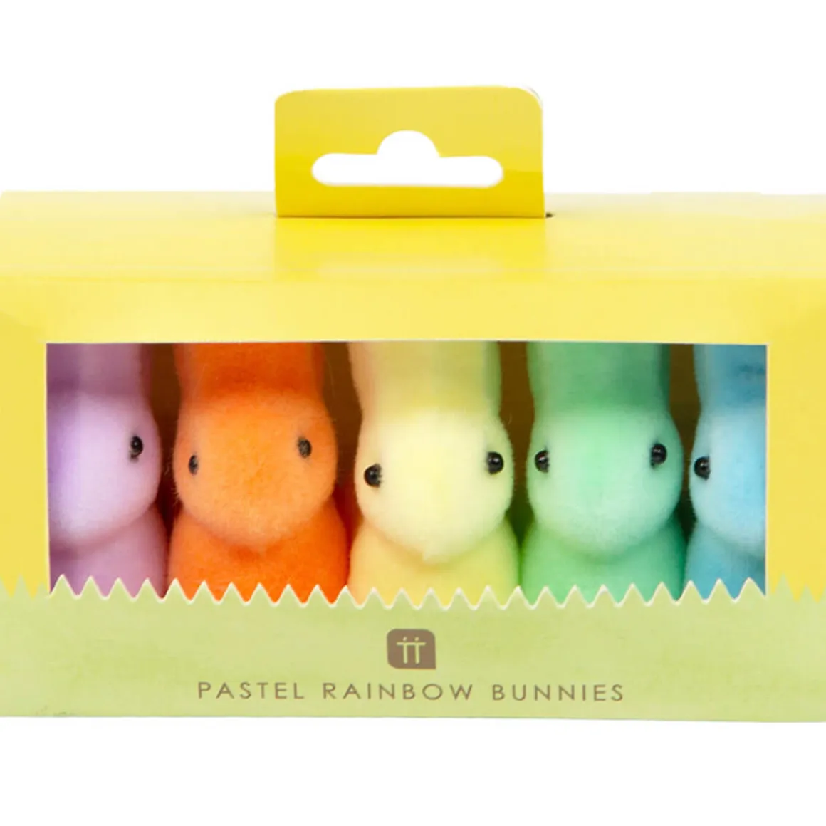 Easter Bunnies Decorations in Pastel Rainbow by Talking Tables