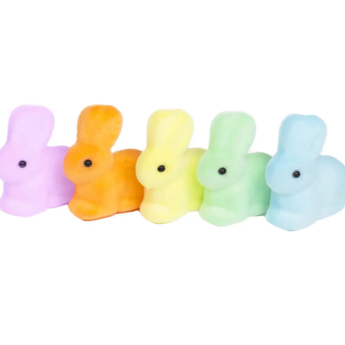 Easter Bunnies Decorations in Pastel Rainbow by Talking Tables
