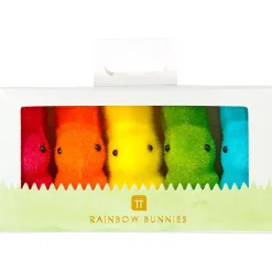 Easter Bunnies Decorations in Rainbow by Talking Tables