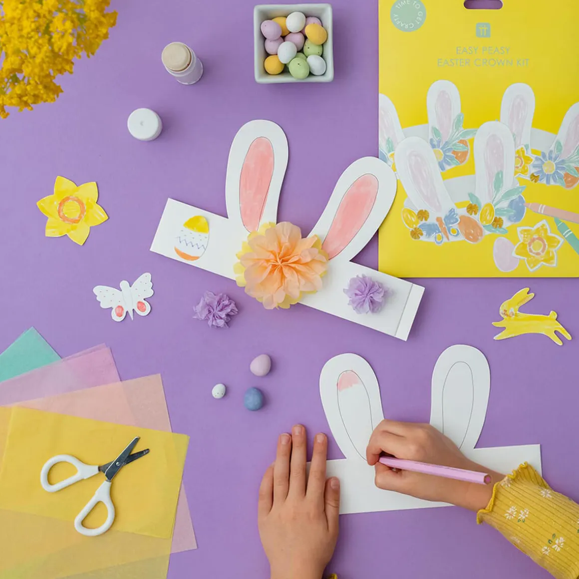 Easter Crown Decorating Kit by Talking Tables