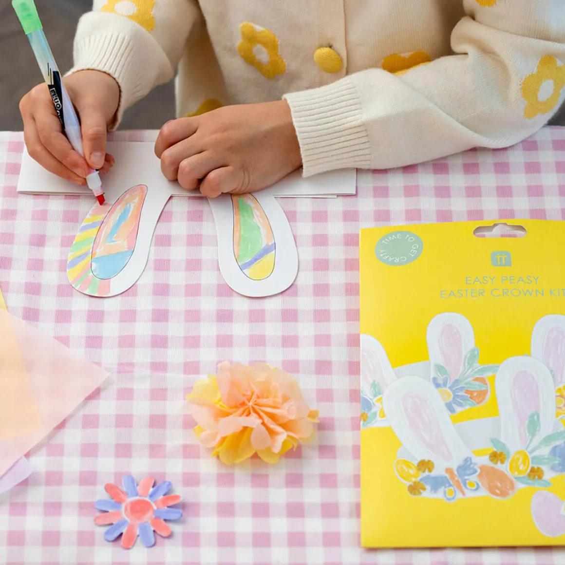 Easter Crown Decorating Kit by Talking Tables