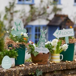 Easter Egg Hunt Kit in Toile de Jouy Green by Talking Tables