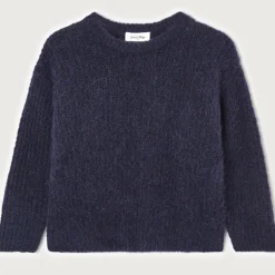 East Kid's Jumper in Navy Chine by American Vintage