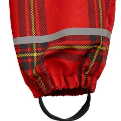 Edelweiss High Rain Trousers in Red by Mini Rodini - Last Ones In Stock - 80/86 (12-18 Months)