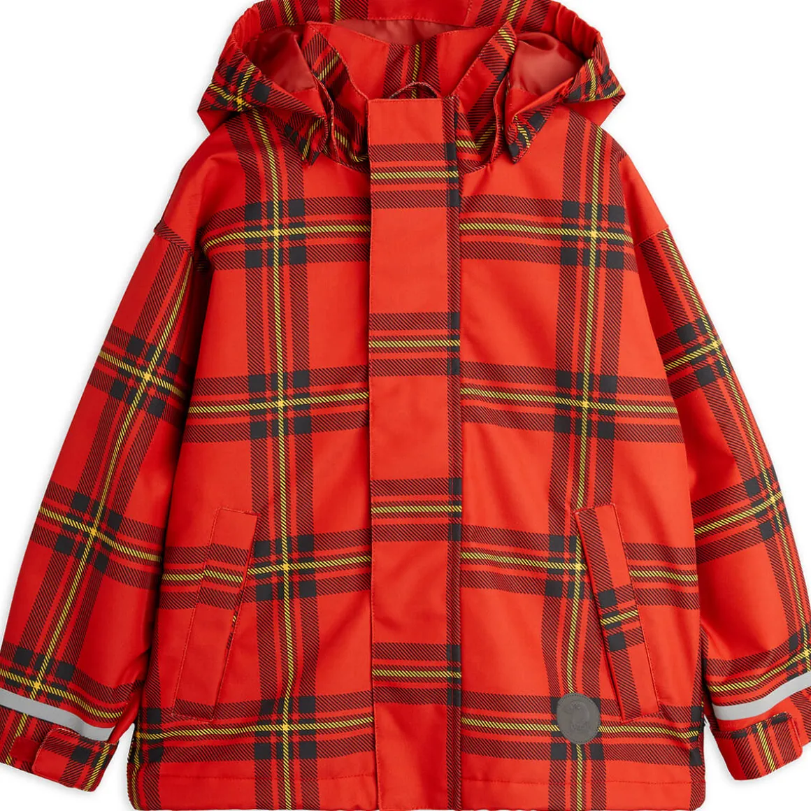Edelweiss Jacket in Red by Mini Rodini