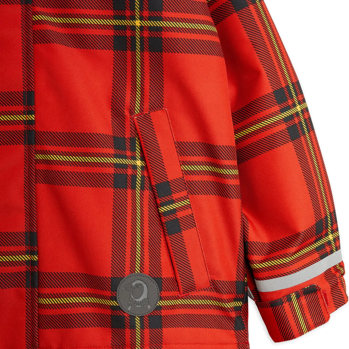 Edelweiss Jacket in Red by Mini Rodini